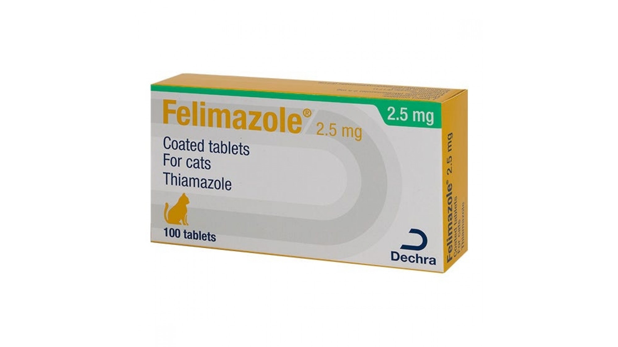 Felimazole 2,5 mg 100 tablete Dechra imagine 2022