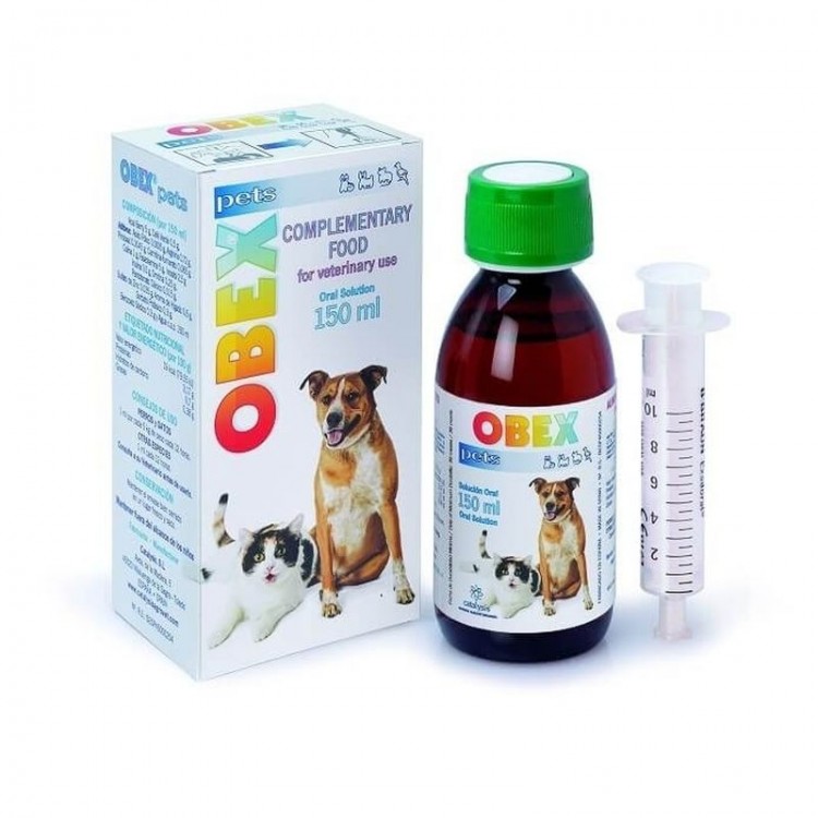 Supliment Dietetic Pentru Caini Si Pisici Obex Pets, 150 ml thepetclub