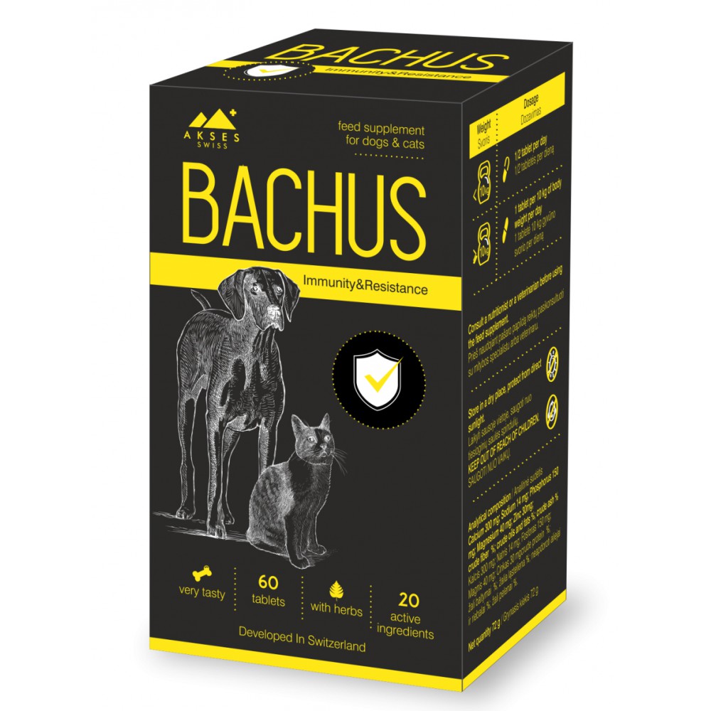 Supliment nutritiv BACHUS Immunity & Resistance 60 tab Candioli