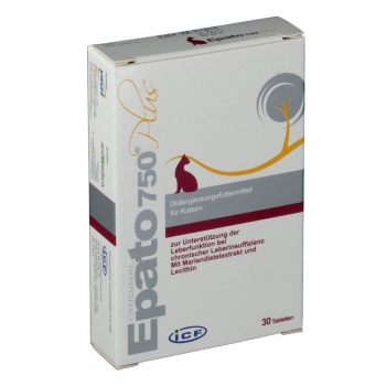 Supliment nutritiv pentru pisici si câini de talie mica Epato-750mg 30 tablete DRN