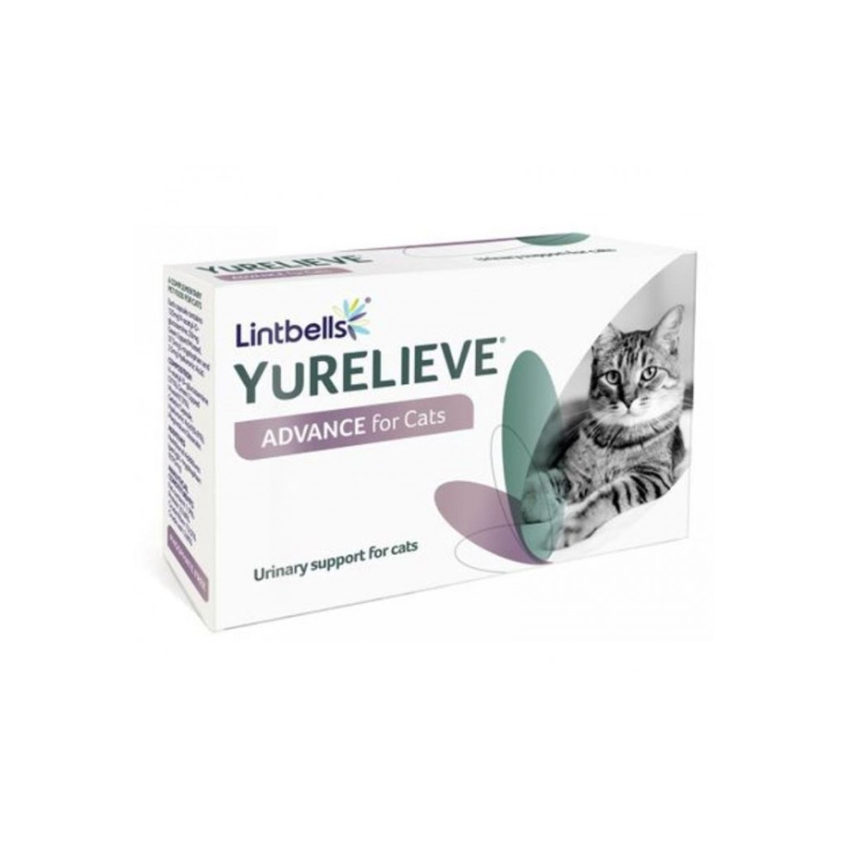 Supliment antiimflamator, YuRELIEVE Advance for Cats, 30 tablete Lintbells imagine 2022