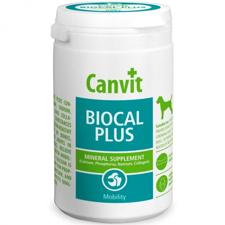 Canvit Biocal Plus pentru Caini 500g Canvit