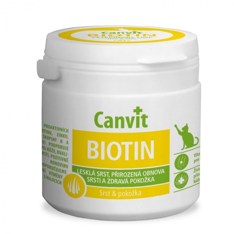 Canvit Biotin pentru Pisici 100g Canvit