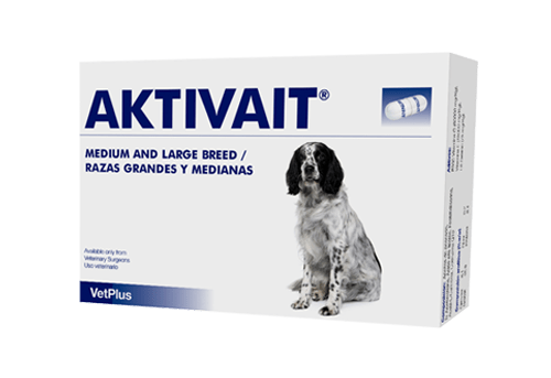 Suplimente nutritive Aktivait Medium /Large- 60 de capsule, pentru câini de talie medie și mare thepetclub.ro/