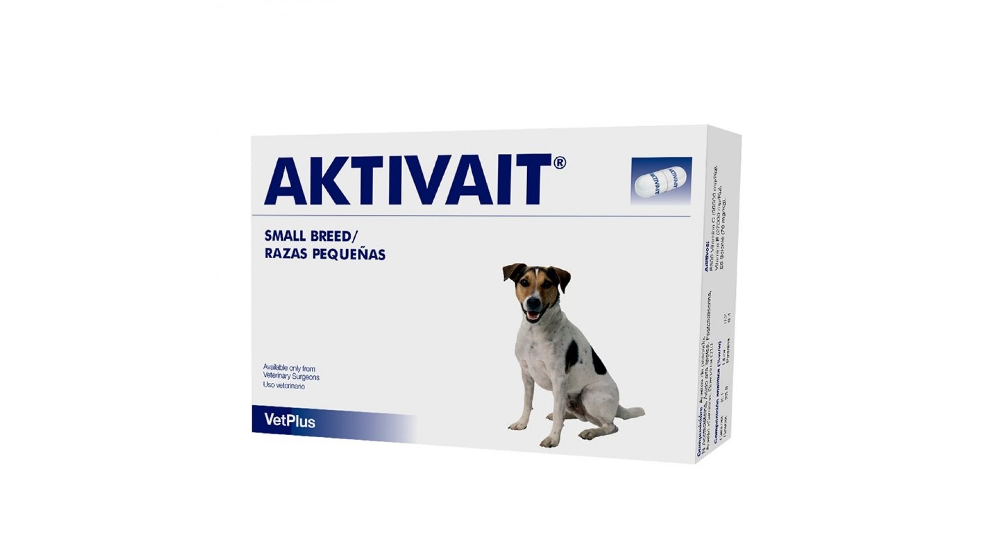 Suplimente nutritive Aktivait Small Dog – 60 de capsule, pentru câini de talie mică thepetclub.ro/