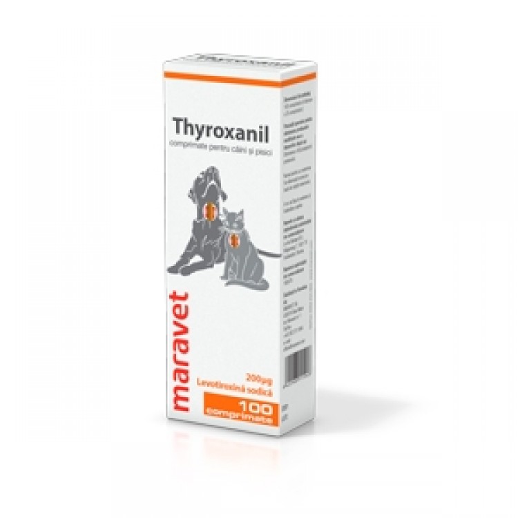 Thyroxanil 600mg -100 tablete LeVet imagine 2022
