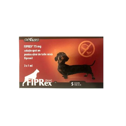 Pipeta antiparazitara Fiprex Dog 75 S (2-10kg) thepetclub.ro imagine 2022