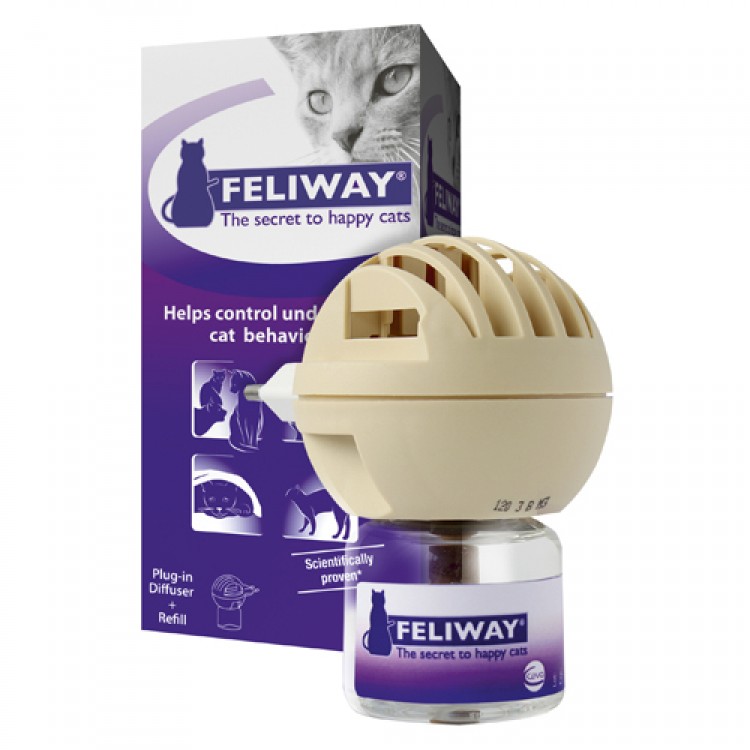 Feliway – Vaporizator Difuser Electric + Rezerva 48ml thepetclub