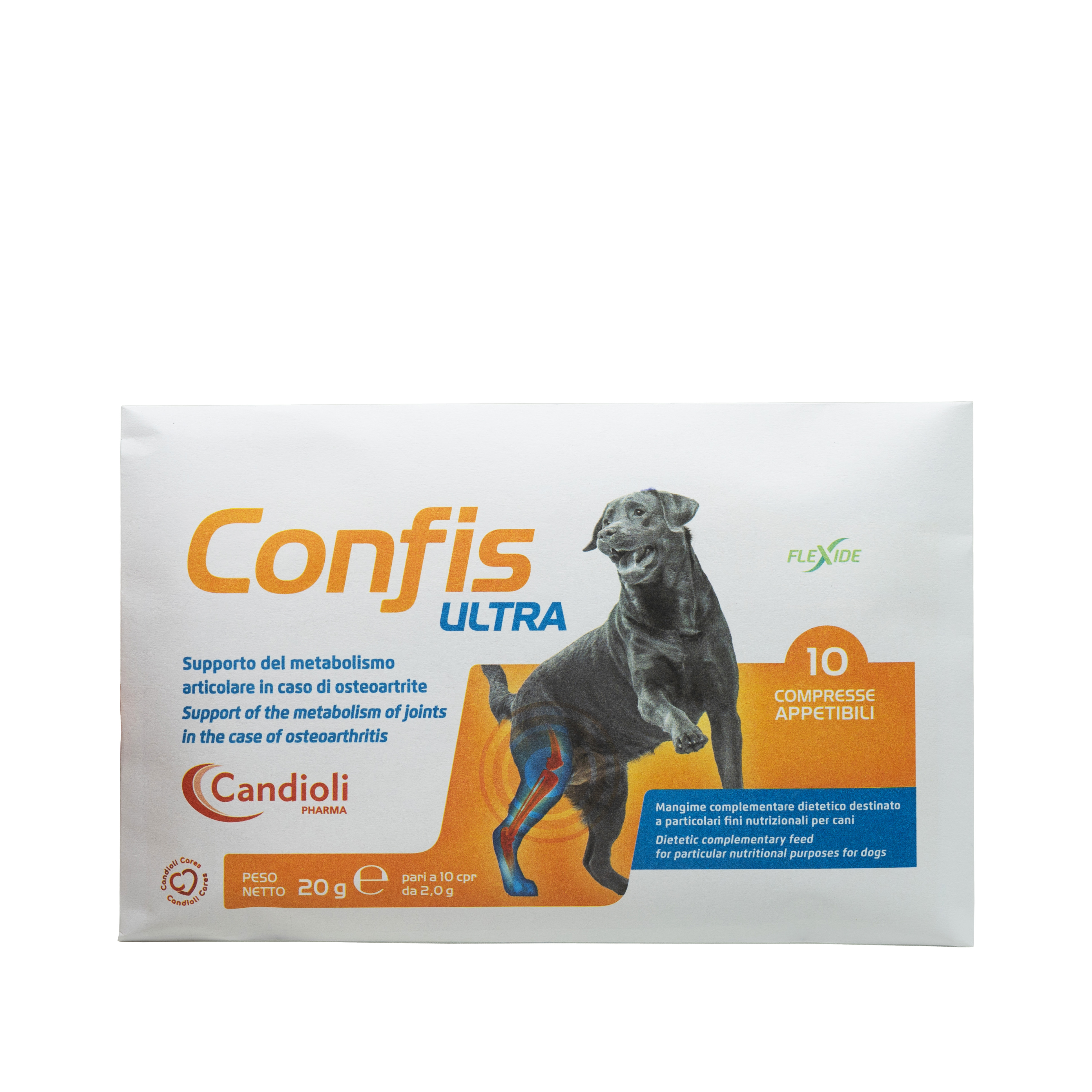 Supliment nutritiv Candioli Confis Ultra, 10 tablete/ blister thepetclub